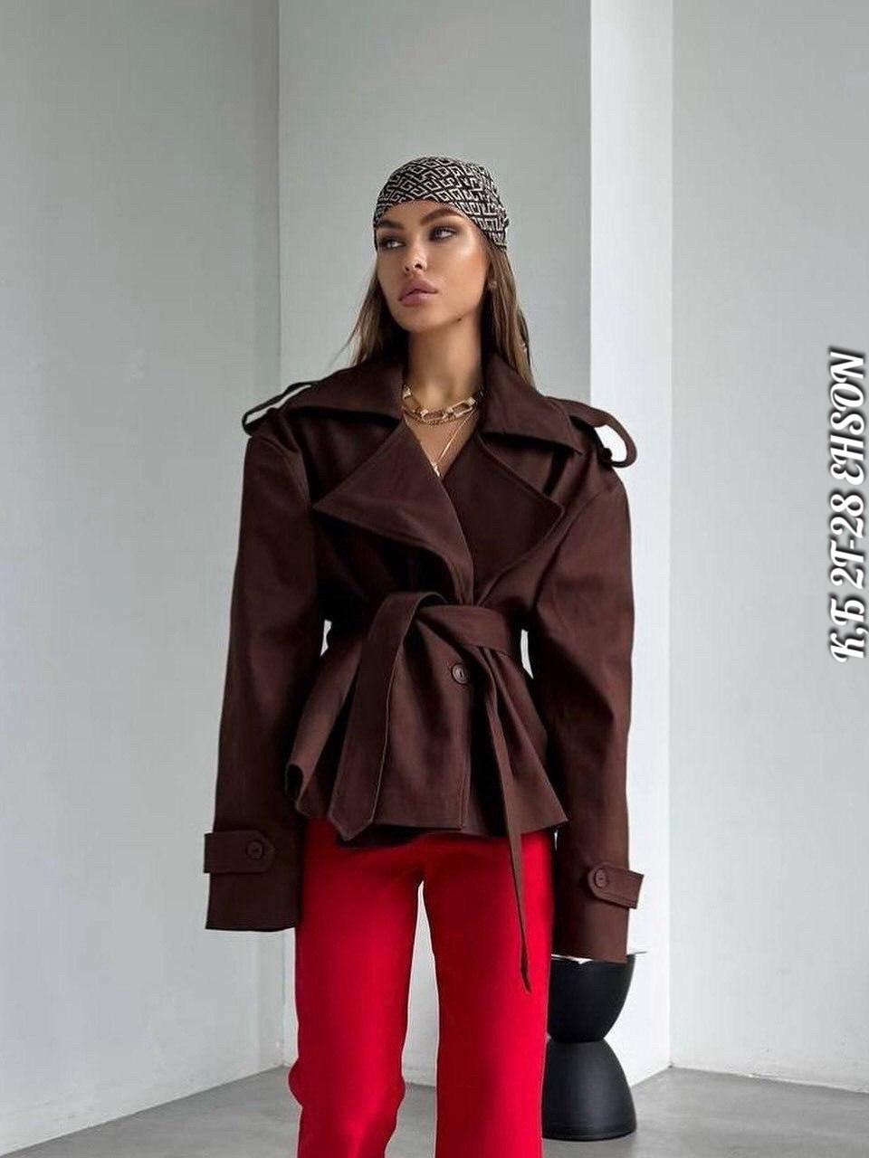 тренч женский,тренч с поясом,укороченный тренч,тренч,куртка тренч