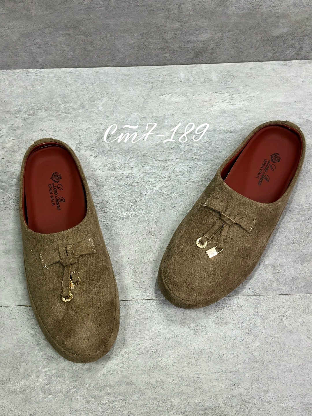 ,лоферы loro piana,замшевые мюли,женская ,тапочки замшевые