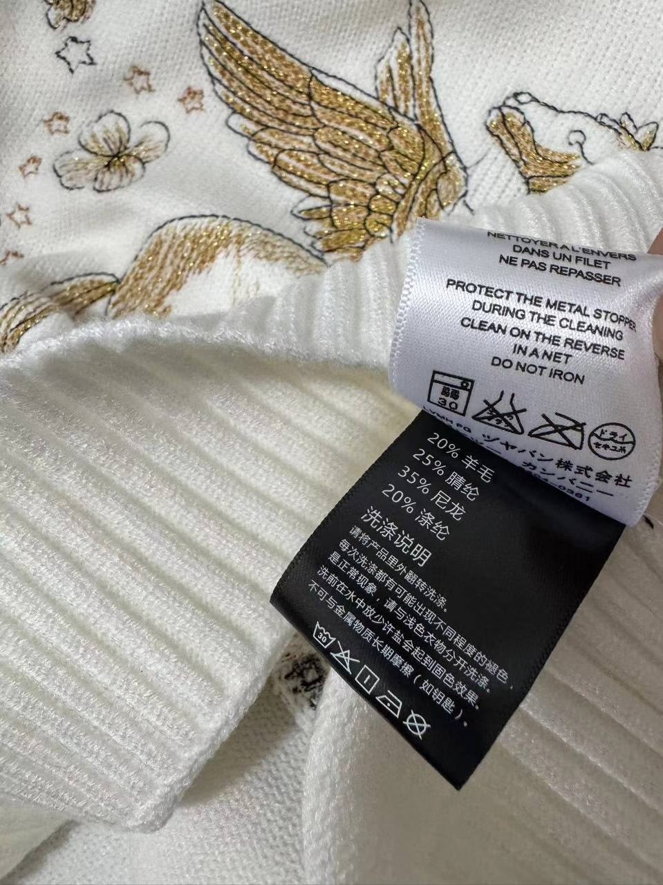 женская кофта,свитер с вышивкой,кофта женская диор,свитера женские,женские джемпера