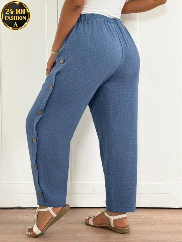 брюки для женщин,модные брюки,брюки женские,свободные брюки,брюки на пуговицах