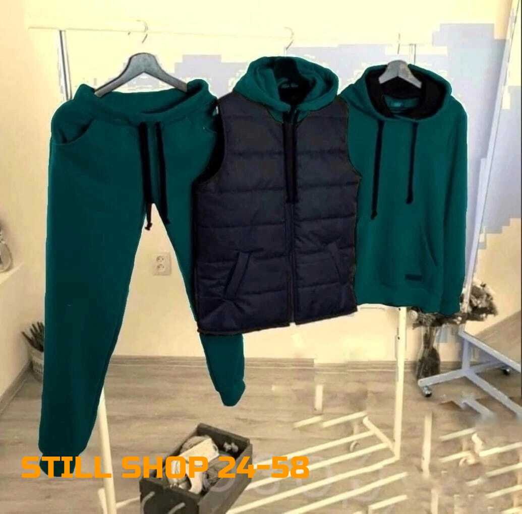 костюм на флисе,спортивный костюм с безрукавкой мужской,костюм спортивный тройка,костюм женский тройка