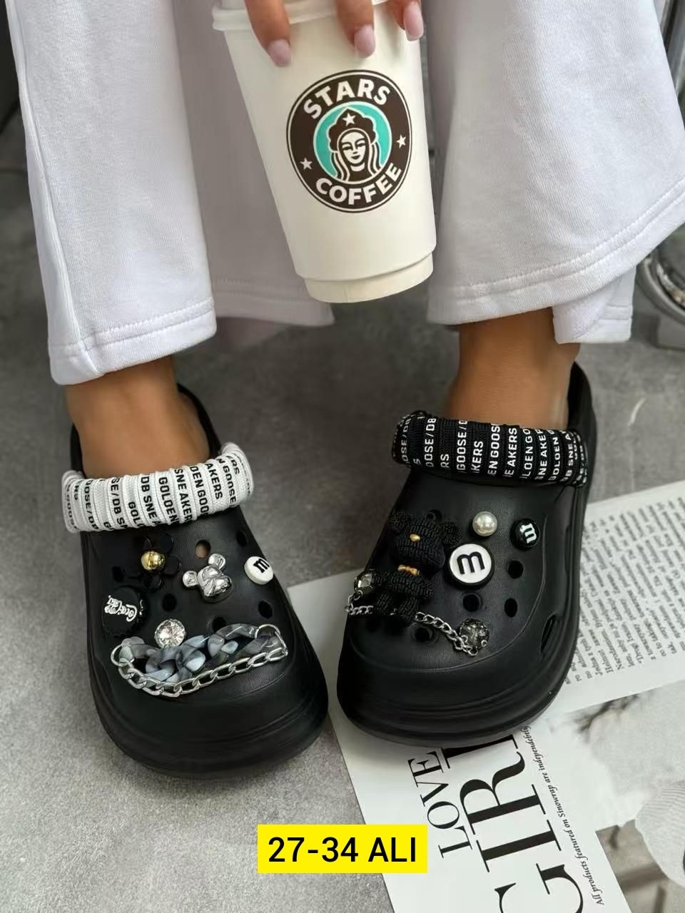 ,женские кроксы,босоножки эко,черные кроксы с джибитсами,шлепанцы женские