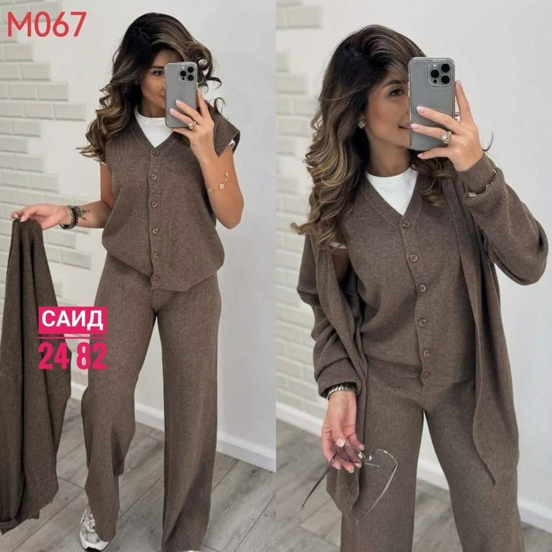 трикотажный костюм тройка,трикотажные костюмы,костюм тройка женский,женские брючные костюмы,серый брючный костюм
