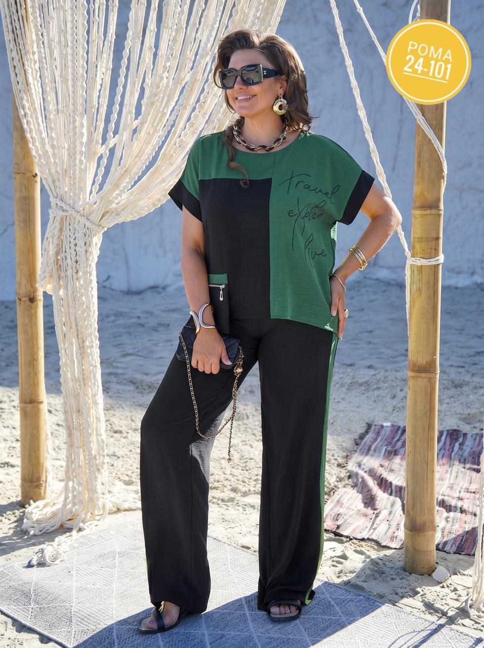 комплект брючный vittoria queen,костюм брючный летний большие размеры,комплект брючный,стильные костюмы,костюм с брюками