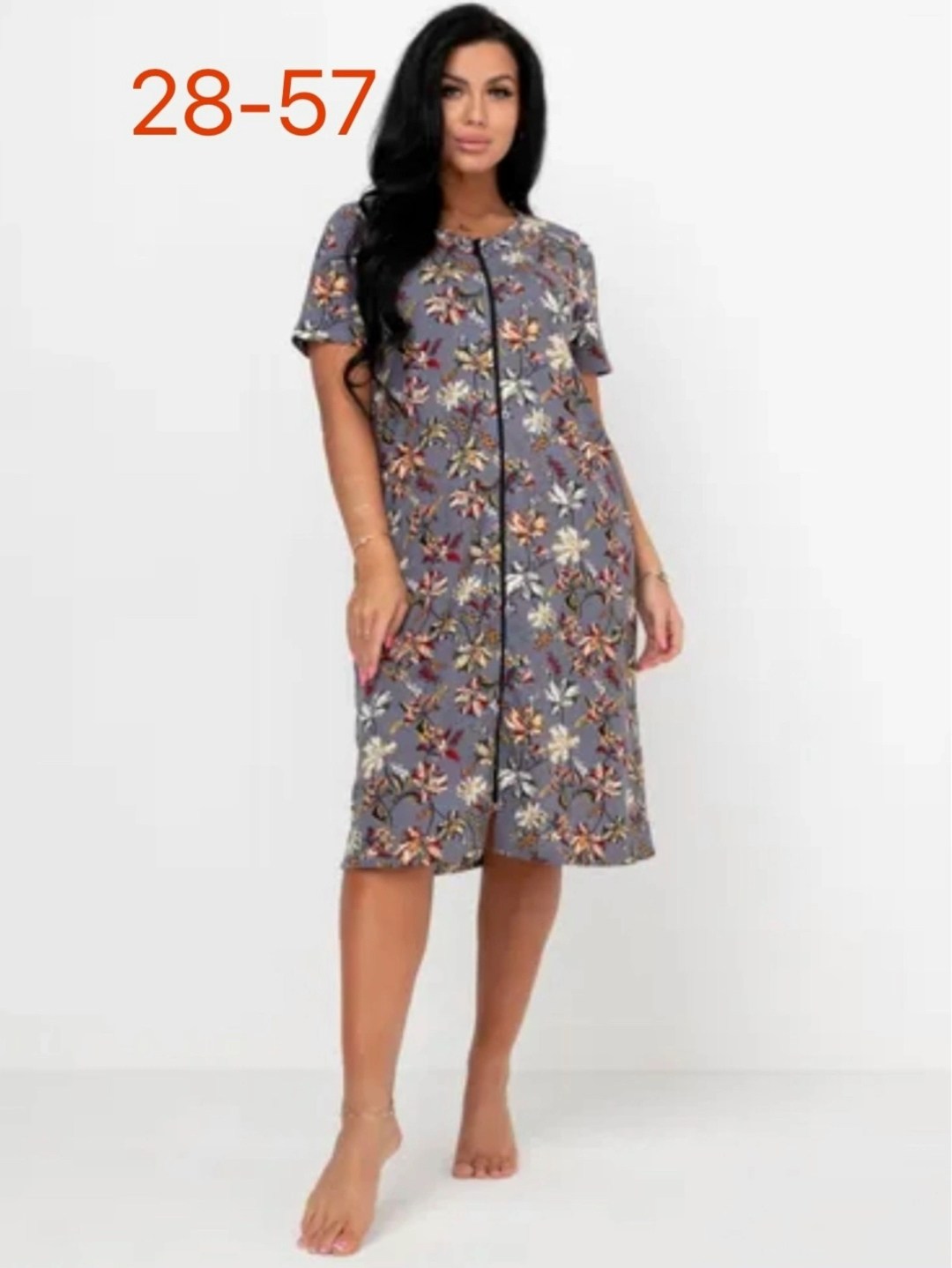 женские халаты,халат хб женский,халат женский домашний,халат хб,ночная сорочка mia-mella