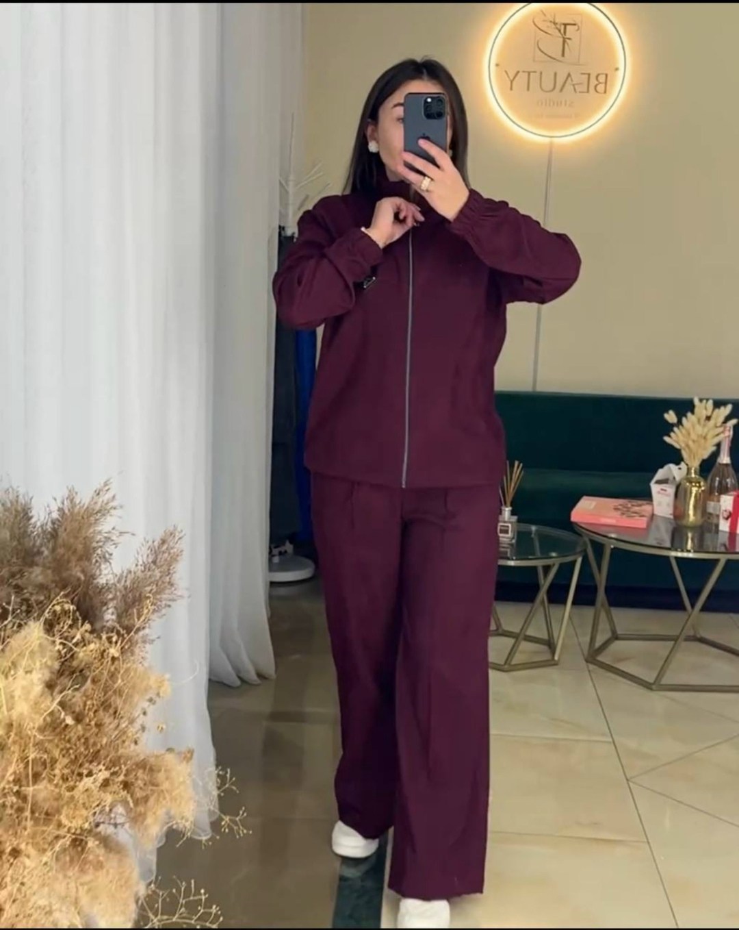 cпортивный костюм женский на флисе,костюм двойка вельвет,костюм двойка женская,женский костюм с брюками 041 (изумрудный) из материала: велюр,костюм женский вельветовый