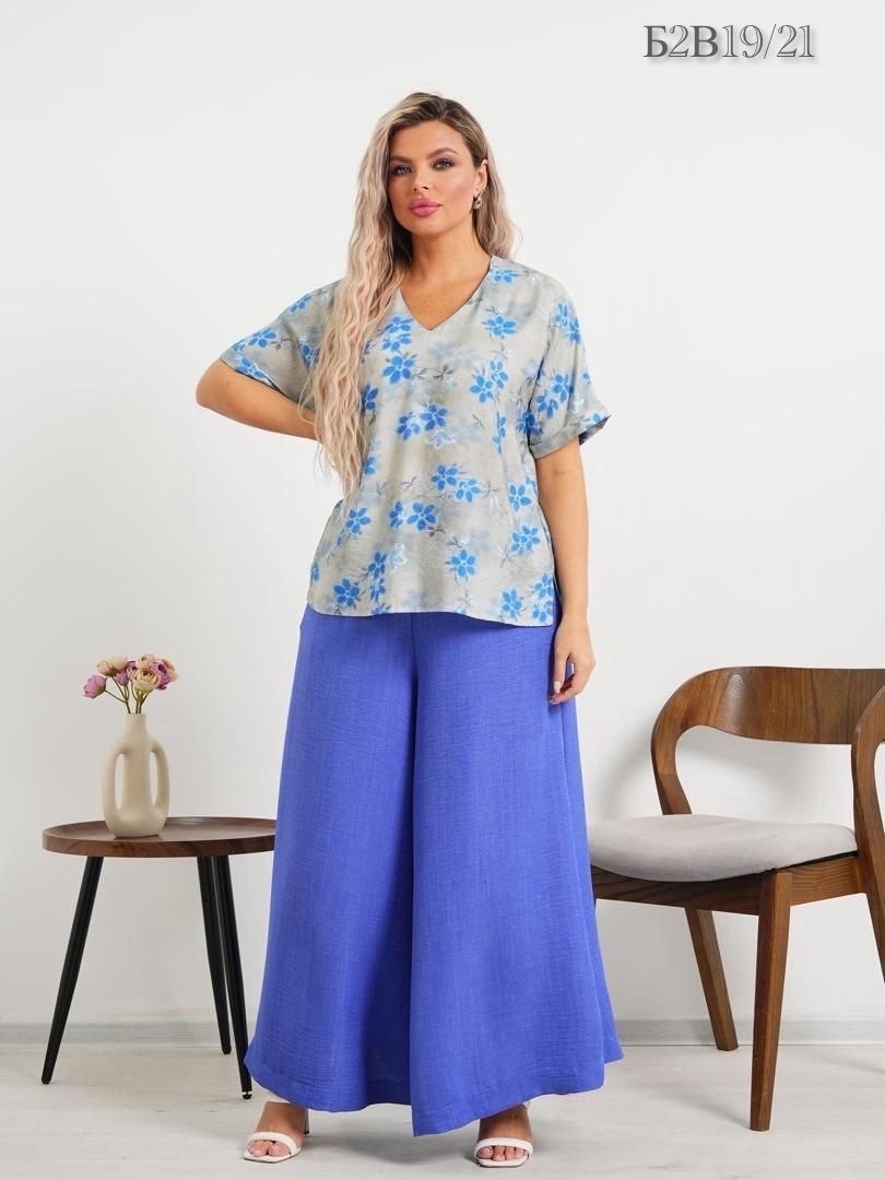летние костюмы,женский костюм,костюм с брюками,костюм женский синий,женская блуза