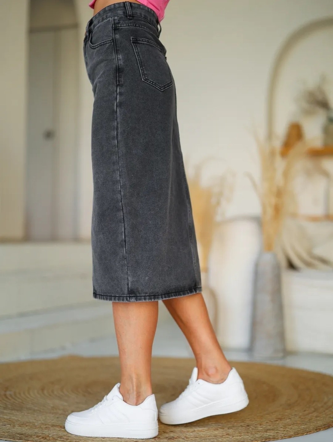 джинсовая юбка,юбка джинсовая миди с разрезам,длинная джинсовая юбка с разрезом спереди,юбка миди джинсовая,женские джинсовые юбки