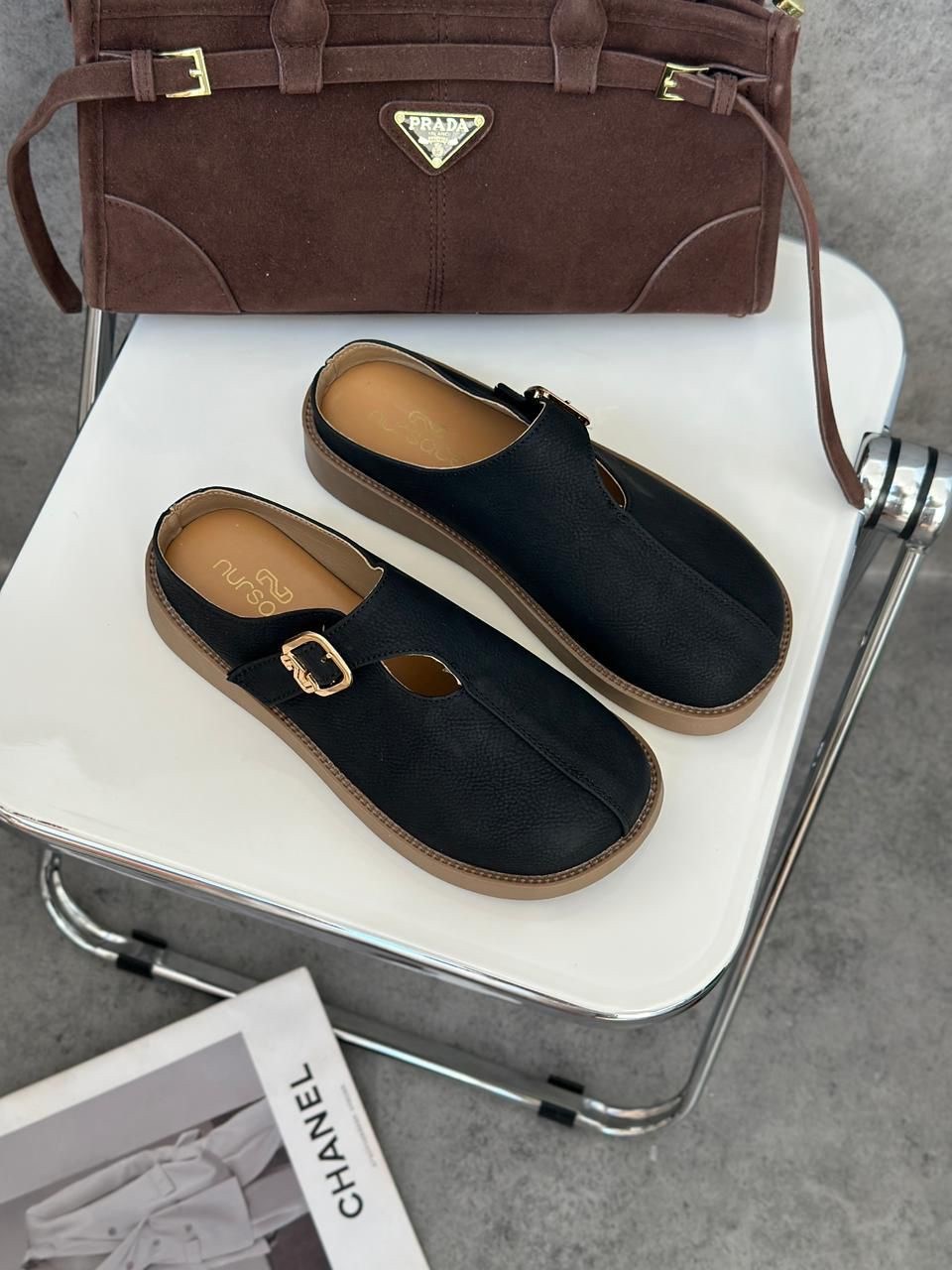 ,шлепанцы женские,мюли замшевые,шлепанцы prada женские, повседневные