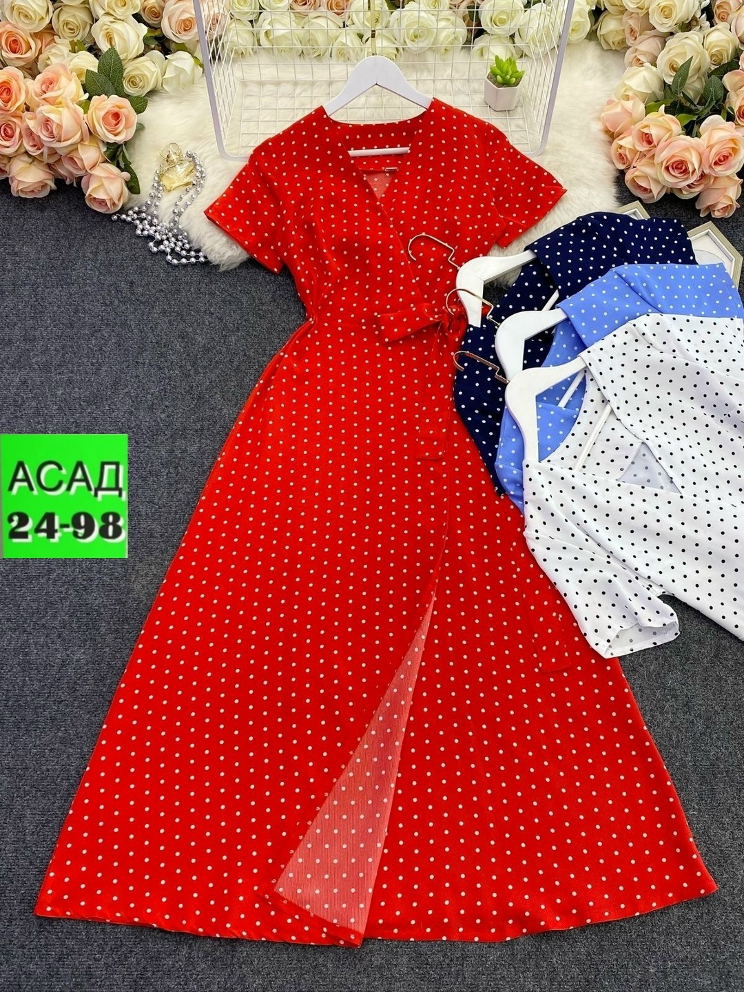 платье летнее женское,длинные платья в горошек,ткань софт платье в горошек,платье женское в горошек,летнее платье