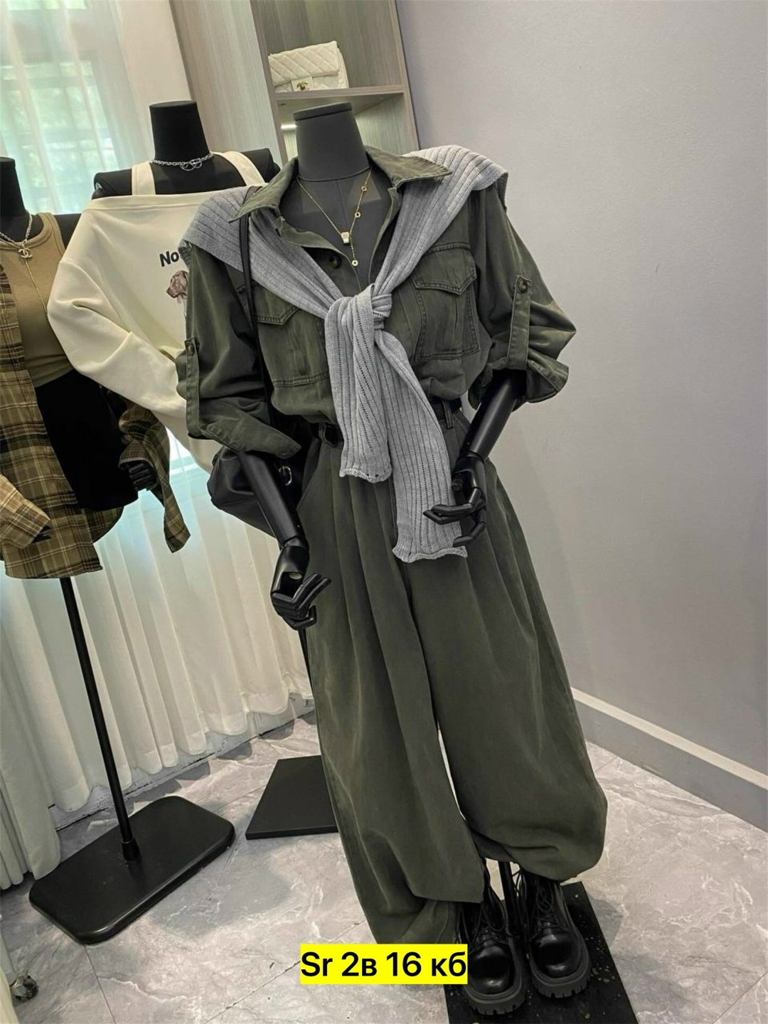 комбинезон повседневный,комбинезон с брюками,комбинезон женский,комбинезон модный,комбинезон davydoff 8014 хаки