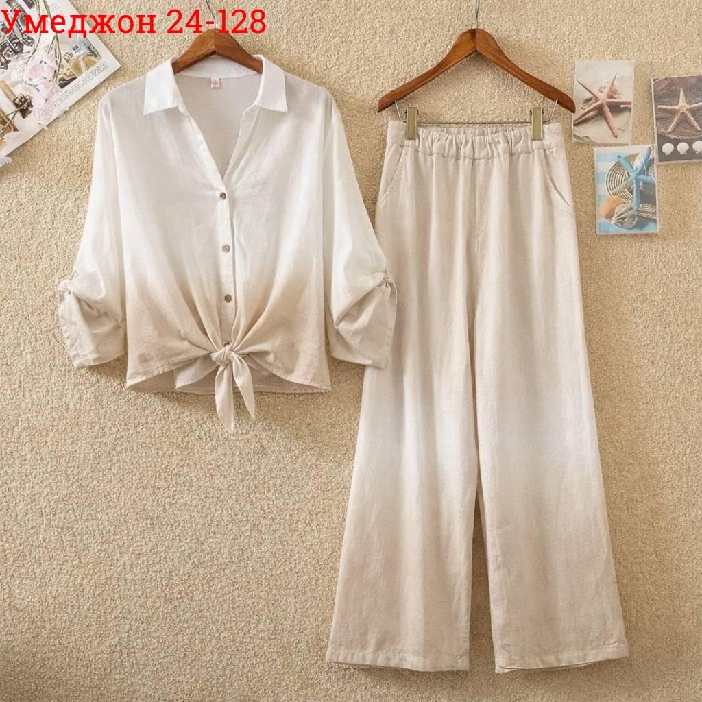 костюм женский,женские брючные костюмы,шифоновая рубашка,брюки комплект,комплект одежды женские