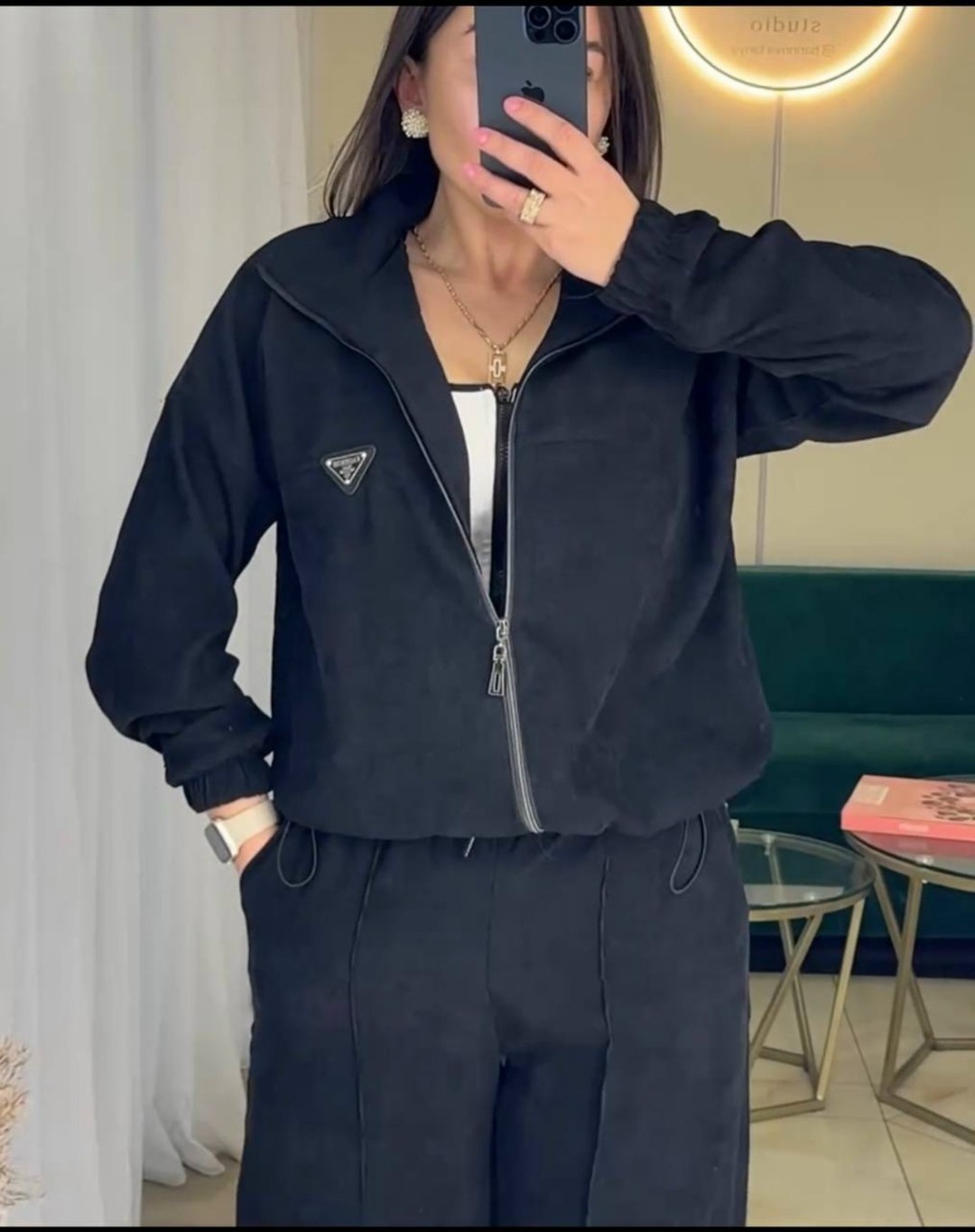 cпортивный костюм женский на флисе,костюм двойка вельвет,костюм двойка женская,женский костюм с брюками 041 (изумрудный) из материала: велюр,костюм женский вельветовый