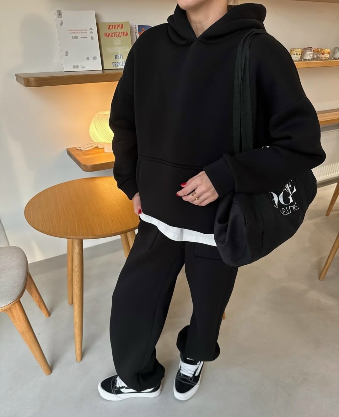 cпортивный костюм оверсайз,костюм женский с начесом оверсайз черный,костюм худи,толстовка оверсайз,костюм оверсайз