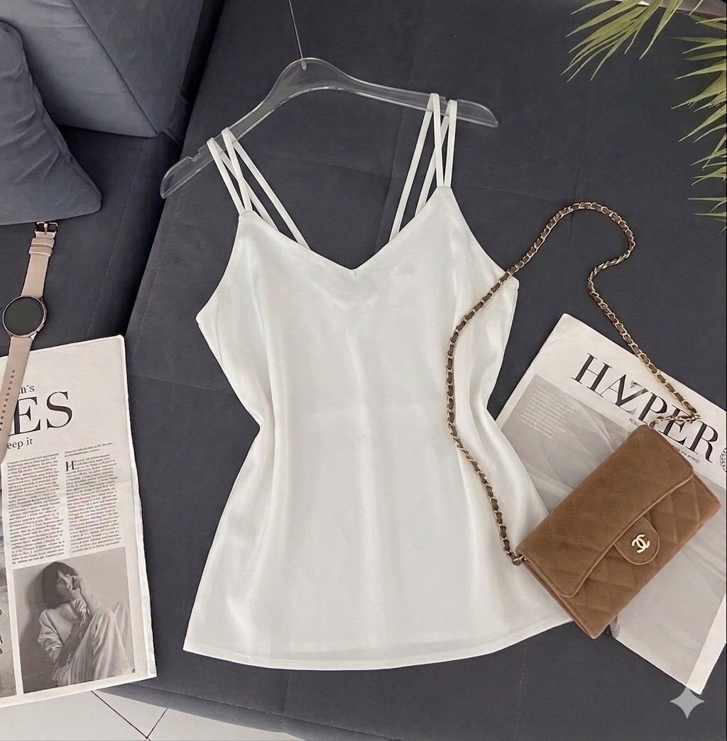 шелковый топ,коричневый топ,топ женский,женская майка,майка на бретельках