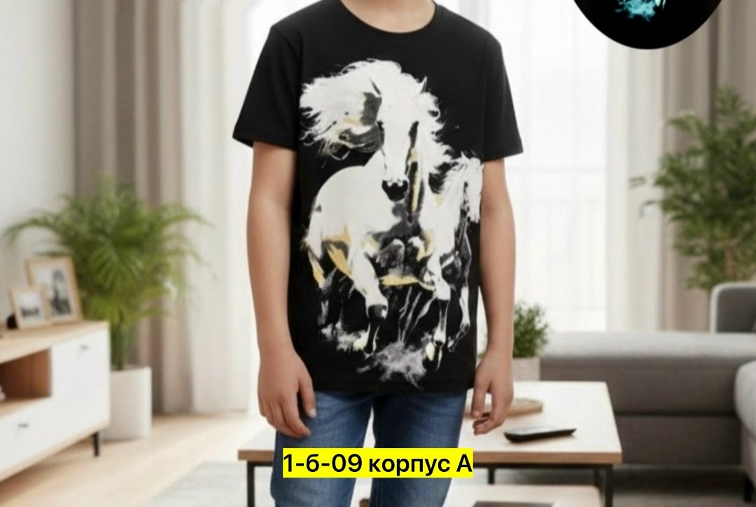 футболка с лошадью,мужская футболка,мужская футболка с принтом "два белых коня",принт для футболки,футболки для мужчин