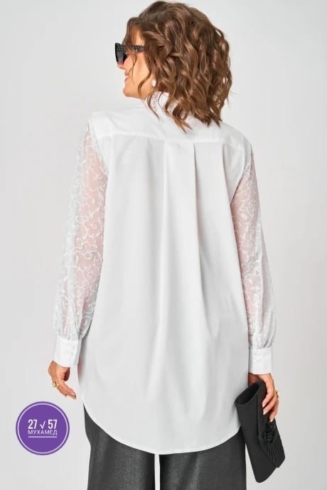 блузка белая,белая блуза,блуза eva grant,нарядная блуза,блуза женская