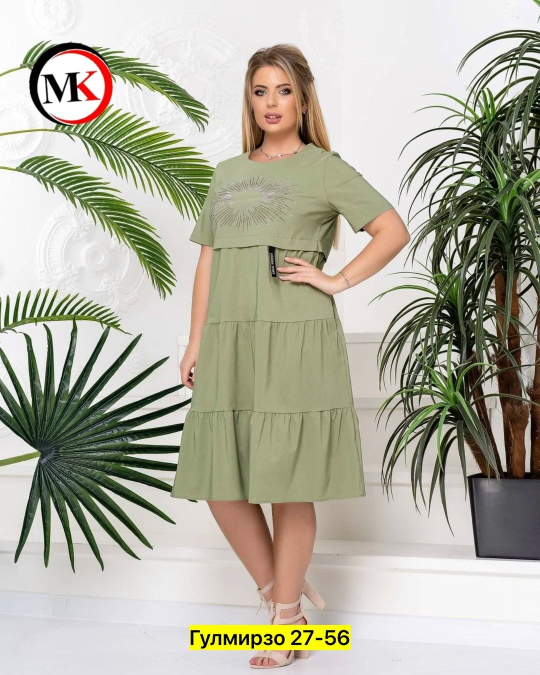 платье женской,платье anastasia 999 оливковый,платья женские больших размеров,женские летние платья,нарядное платье