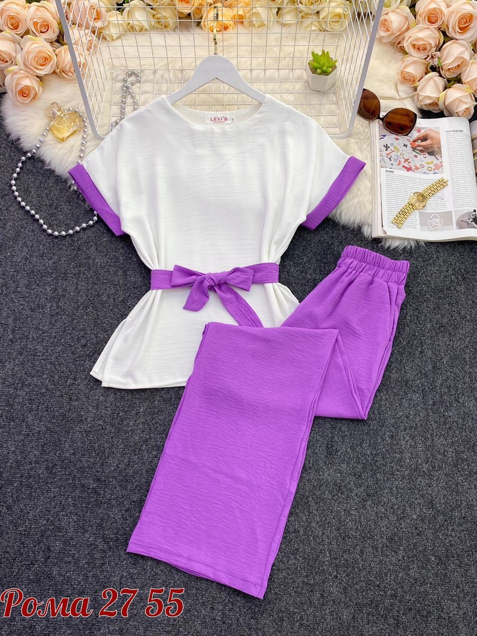 костюм двойка женская,брючный летний костюм,костюм женский,костюм свободного кроя,повседневный костюм