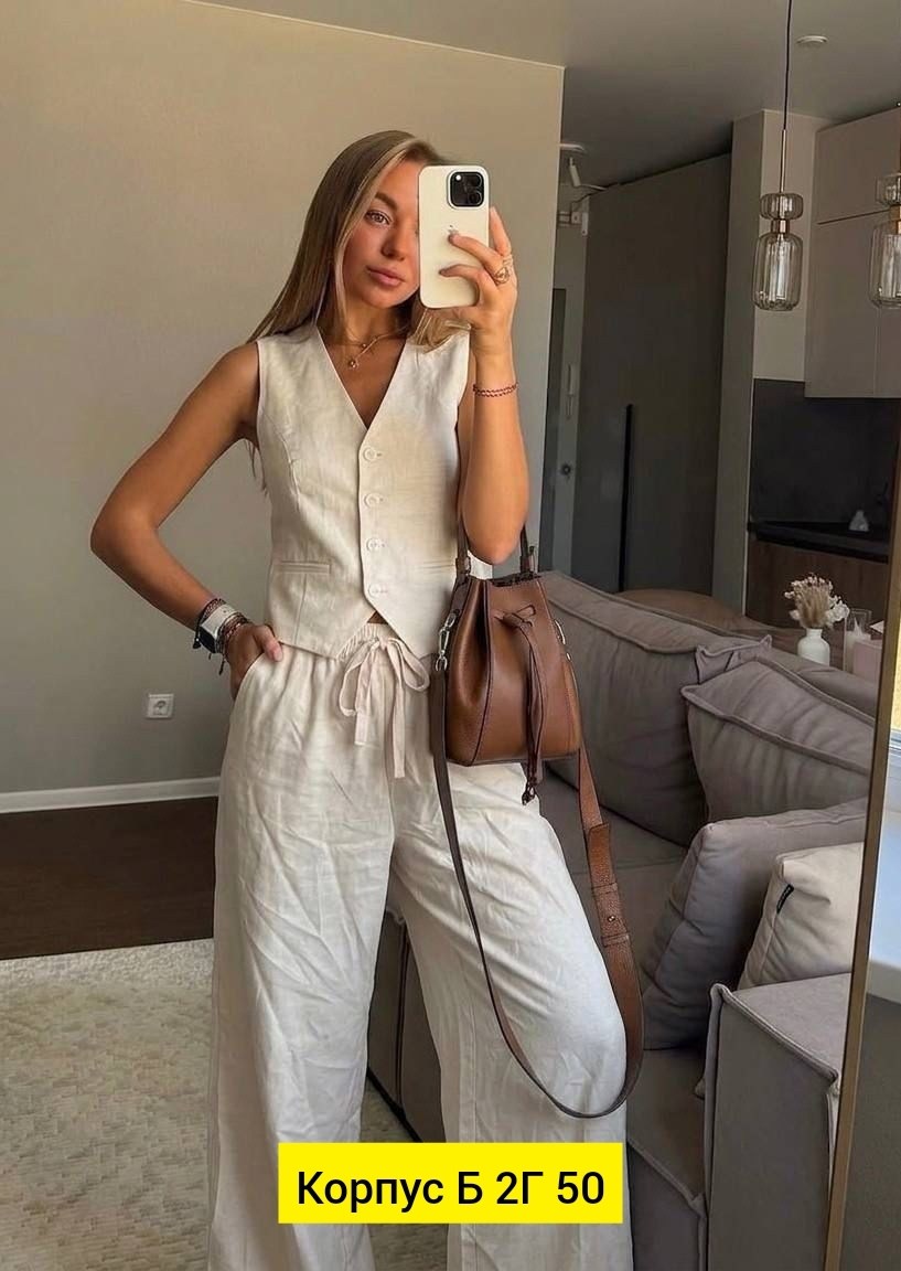 костюм женский лен,брючный костюм из льна,брючный костюм женский льняной,брючный костюм с жилетом,брючный костюм