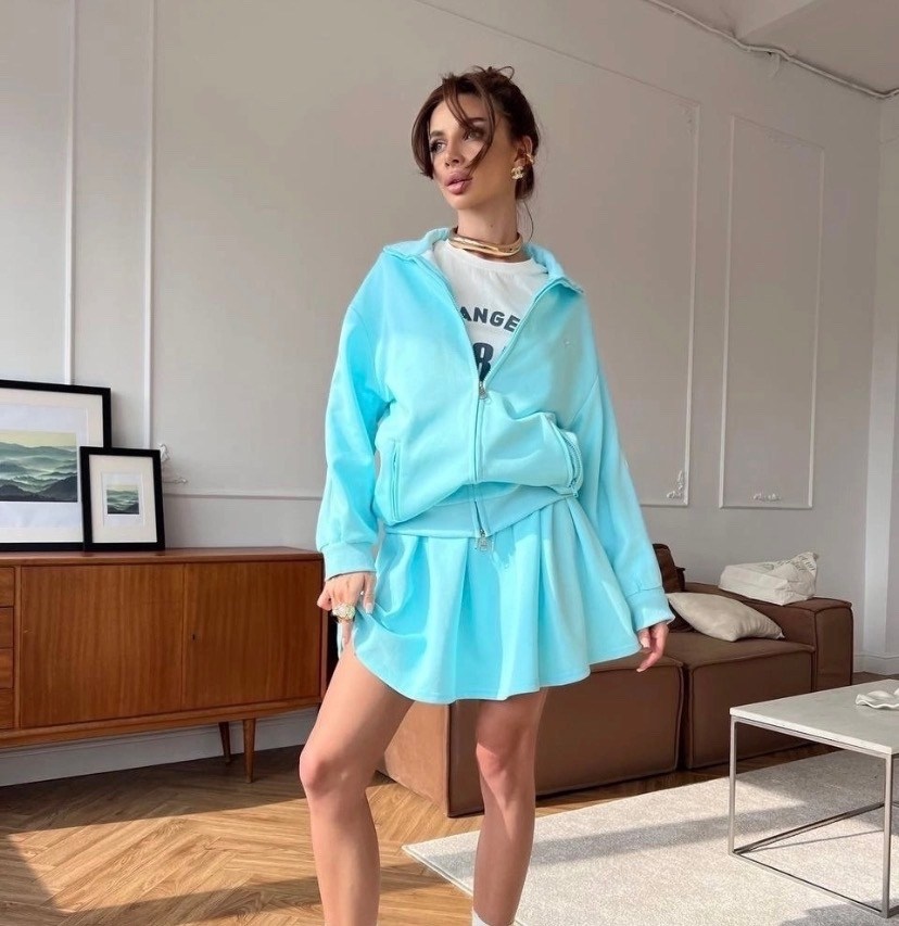 юбка и кофта костюм,стильные костюмы,юбка с кофтой,костюм с юбкой,спортивный костюм с юбкой