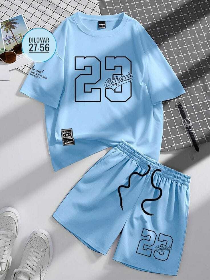 комплект футболка и шорты,летний комплект футболка и шорты,шорты с принтом,комплект одежды