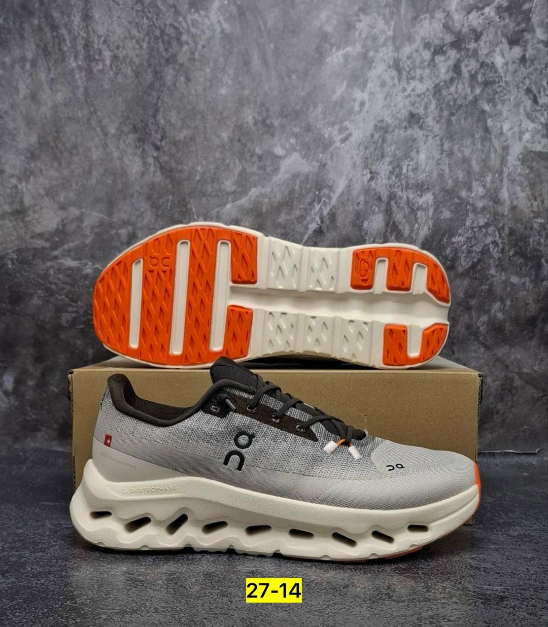 кроссовки cloudsurfer on running серый,,кроссовки cпортивные,оригинальные кроссовки,удобные кроссовки