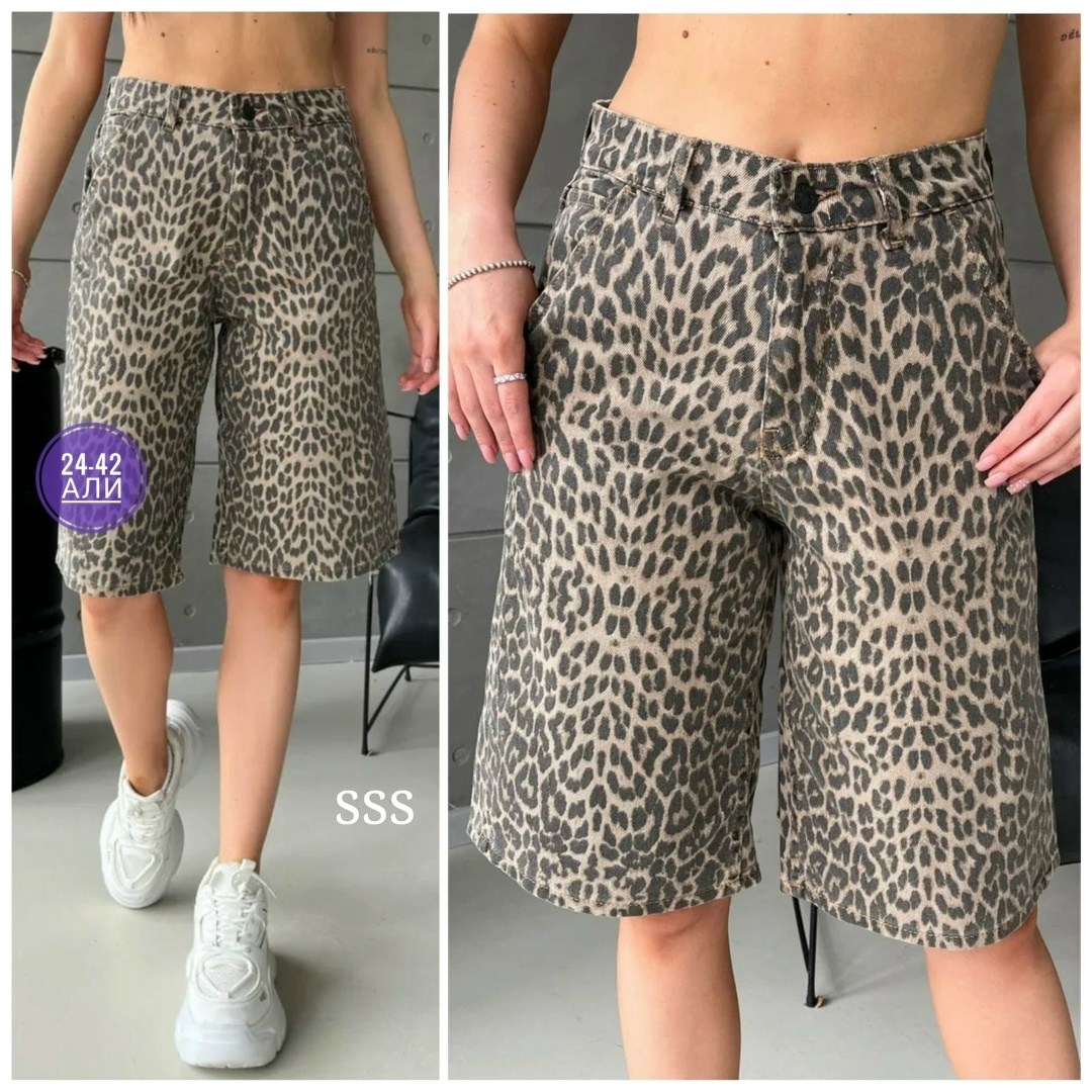 джинсовые шорты бермуды удлиненные леопардовые,джинсовые шорты леопардовые wooх,шорты бермуды джинсовые леопардовые широкие y2k,женские джинсовые шорты с леопардовым принтом,женские шорты