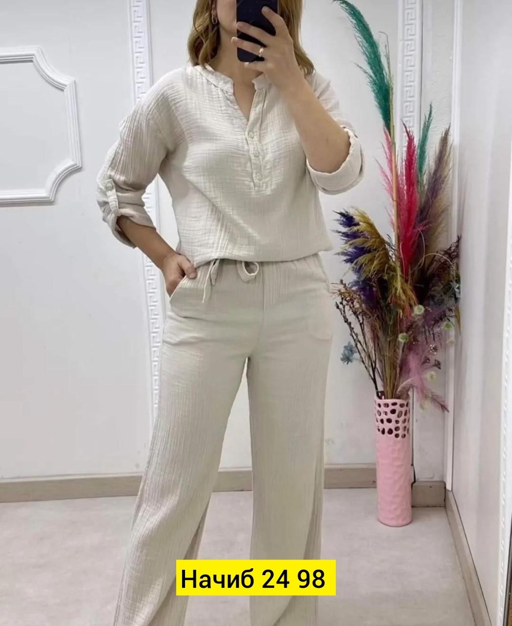 летние костюмы женские,костюм женский,костюм двойка женская,рубашка женская из хлопка,костюм женский туника