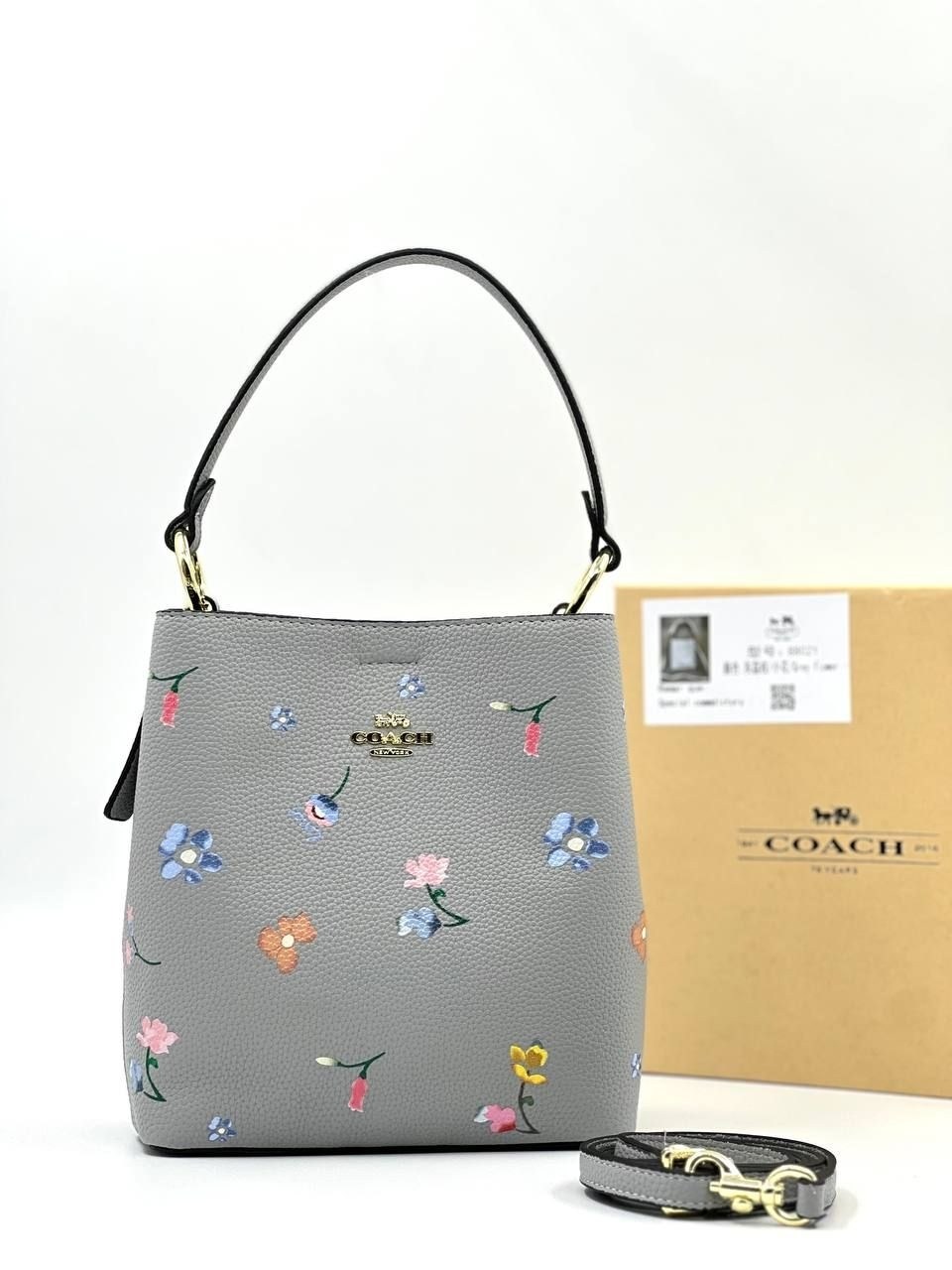 coach сумка женская,женская сумка,сумка,сумка летняя,сумка серая