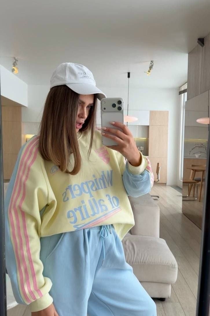 спортивный женский костюм,женские костюмы оверсайз,оверсайз толстовка,одежда толстовка,свитшот