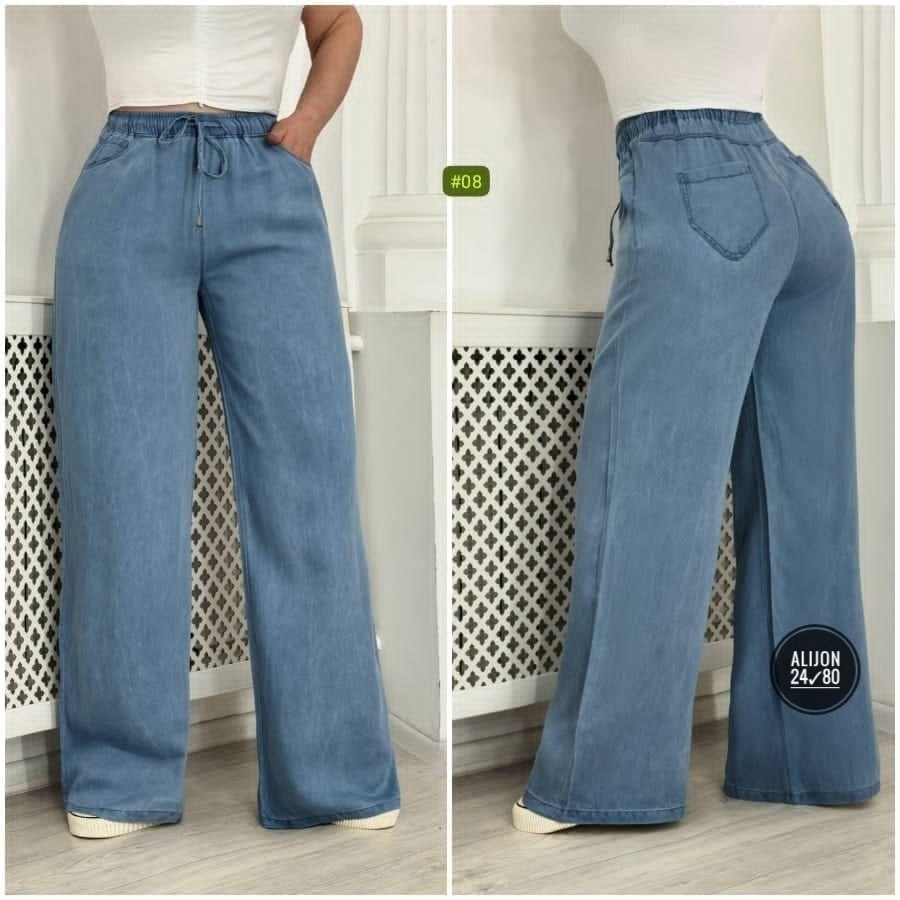 брюки джинсы,штаны палаццо,широкие джинсы,женские широкие джинсы,джинсы женские