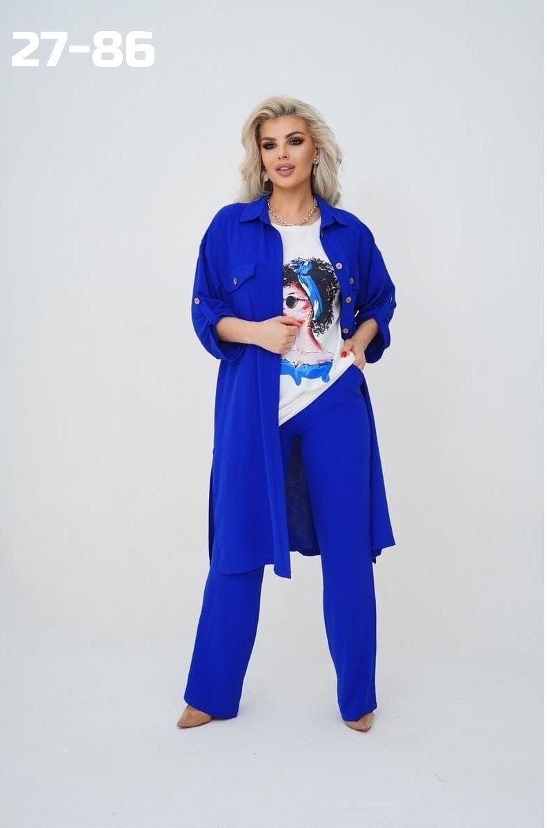 костюм женский тройка,брючные костюмы,костюм женский,костюм брючный синий,