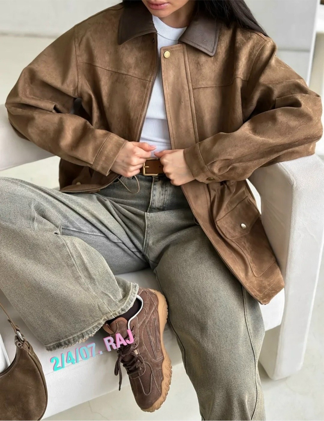 куртка рабочего тренд замшевая tinaria 313880037,куртка рабочего тренд замшевая tinaria,замшевая куртка,куртка замшевая с кожаным воротником,куртка замшевая женская