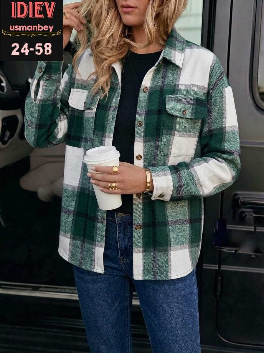 рубашка женская клетка оверсайз тёплая,рубашка теплая оверсайз в клетку,рубашка в клетку женская теплая,женская рубашка в клетку оверсайз,клетчатая куртка