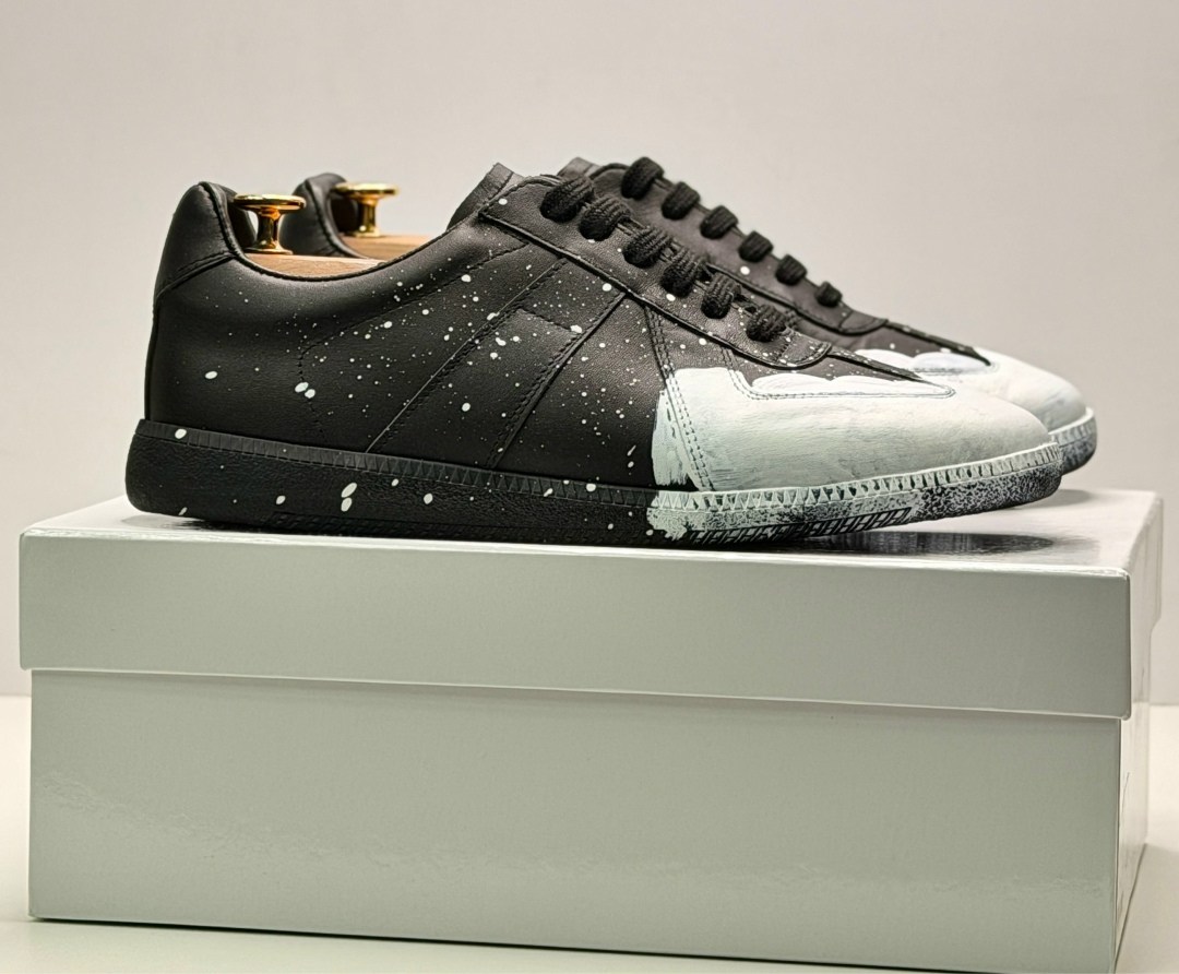 кроссовки maison margiela replica paint splatter sneakers белый,кроссовки maison margiela replica paint splatter,maison margiela replica paint splatter,кроссовки maison margiela replica low paint spla