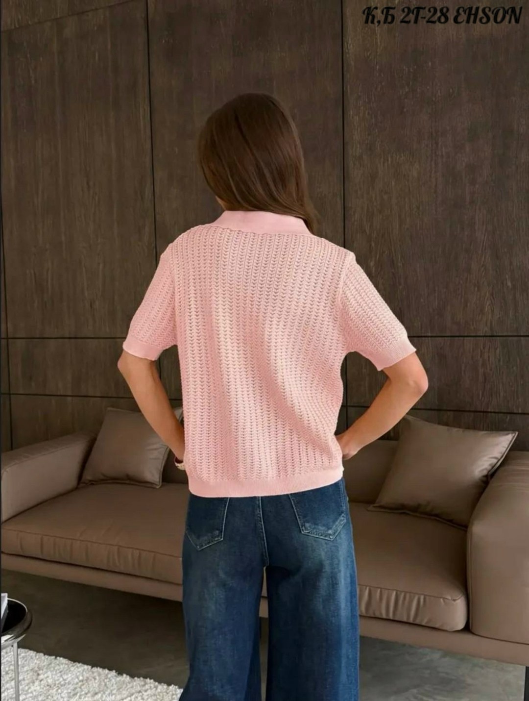 женская кофта,джемпер поло,женские джемпера,вязаная футболка,кофточка