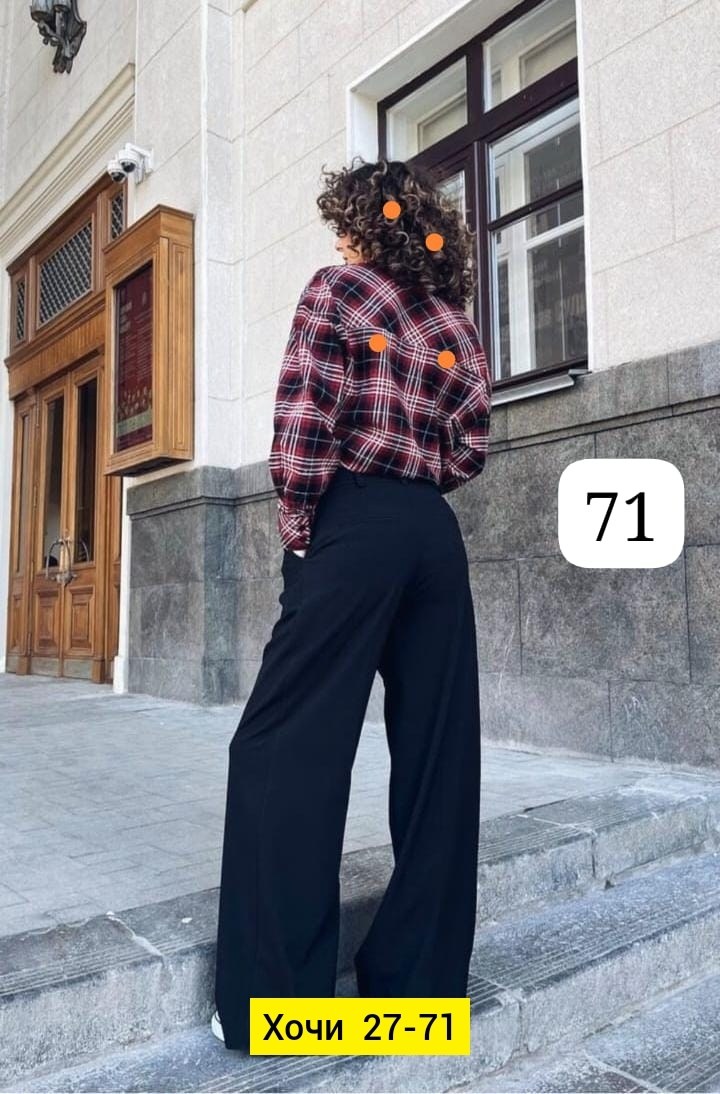брюки классические широкие палаццо завышенная талия magic people,брюки-палаццо с завышенной талией,брюки палаццо,брюки палаццо lichi,брюки палаццо плюс сайз женские