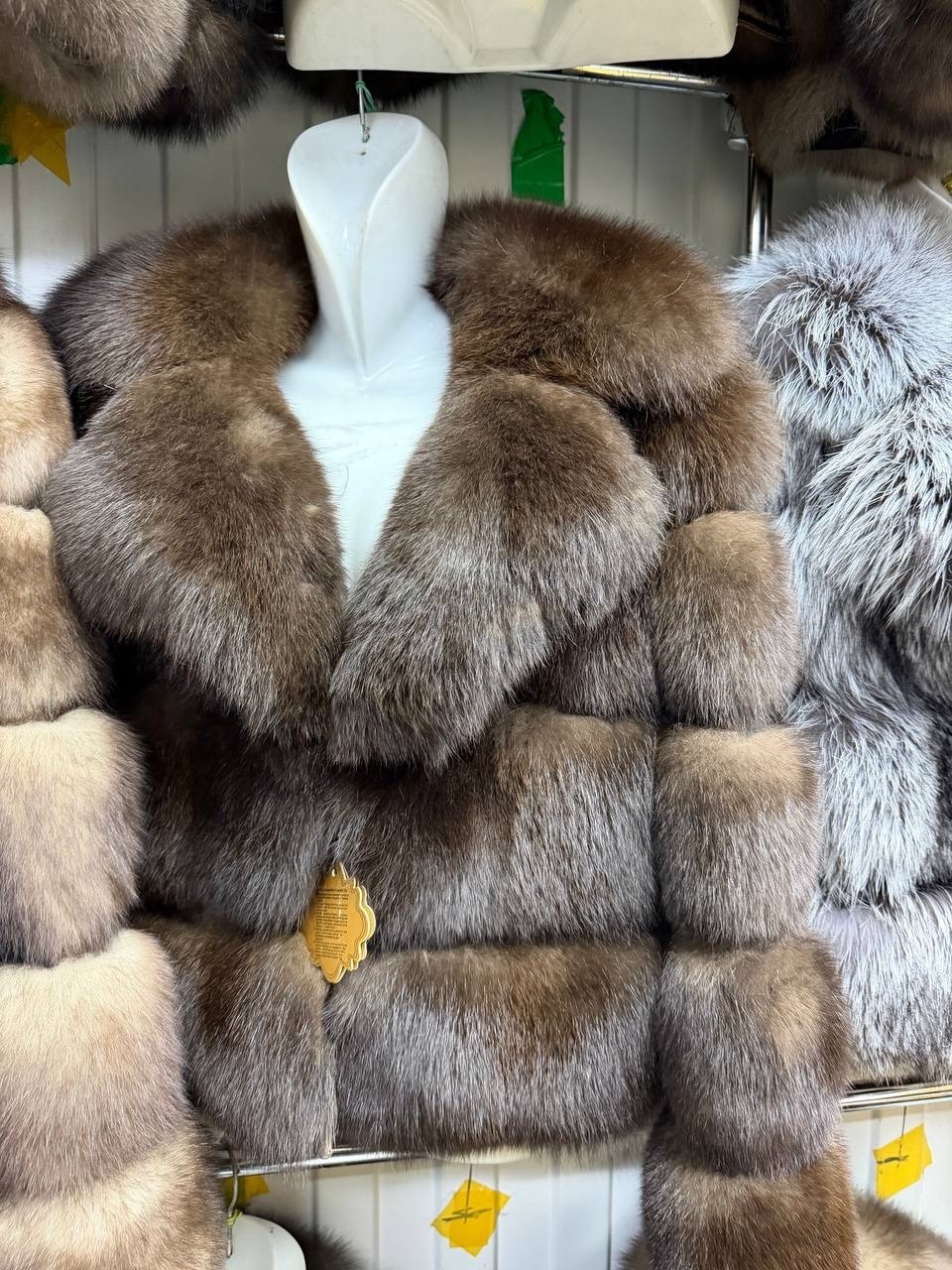 шуба из песца,меховая шубка из финского песца модель "анастасия",шуба из песца под соболь,шуба песец,шуба песец под соболь