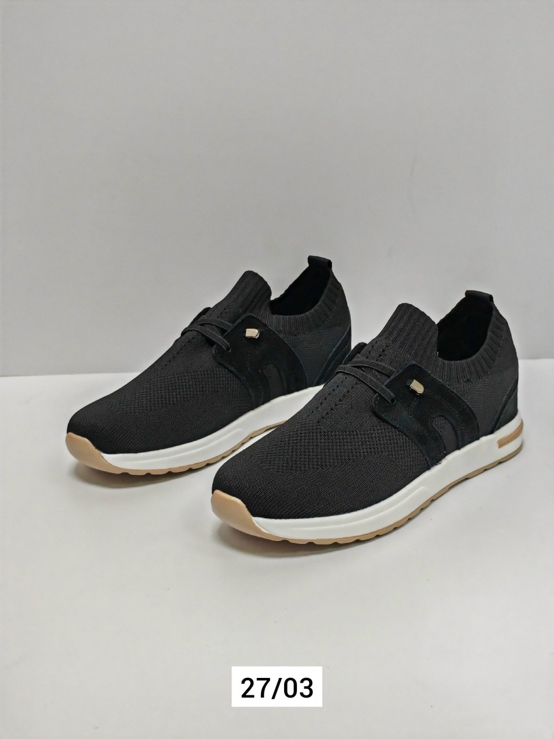 кроссовки loro piana,мужские текстильные кроссовки,,черные кроссовки,мужские кроссовки