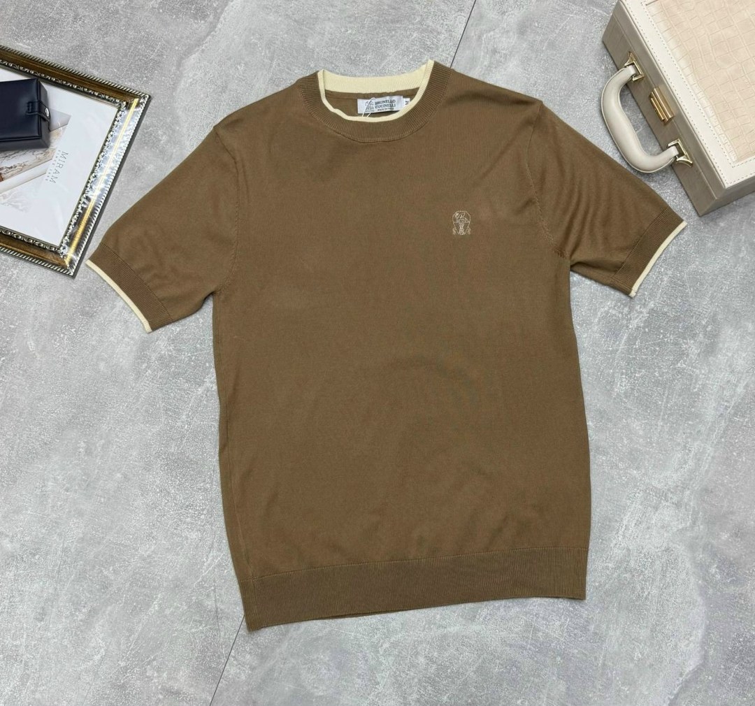 футболка brunello cucinelli,мужская футболка,трикотажная футболка,футболки брендовые,футболки для мужчин