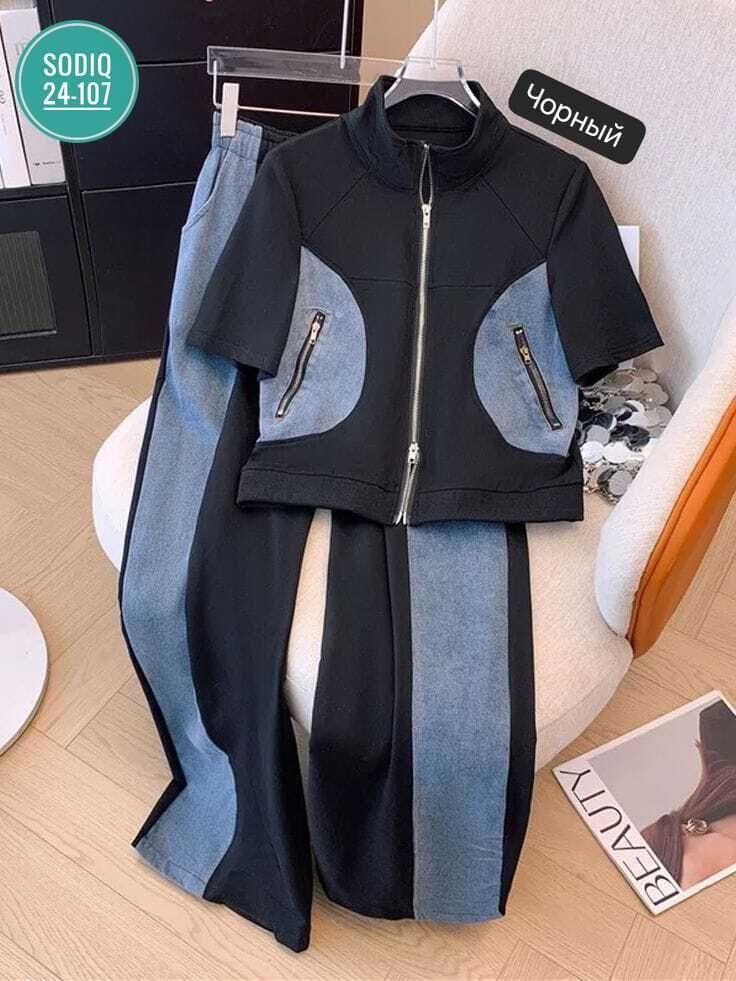 женский повседневный костюм из двух предметов,джинсовые костюмы женские,женский повседневный костюм из двух,женский спортивный костюм из двух предметов,спортивный костюм повседневный