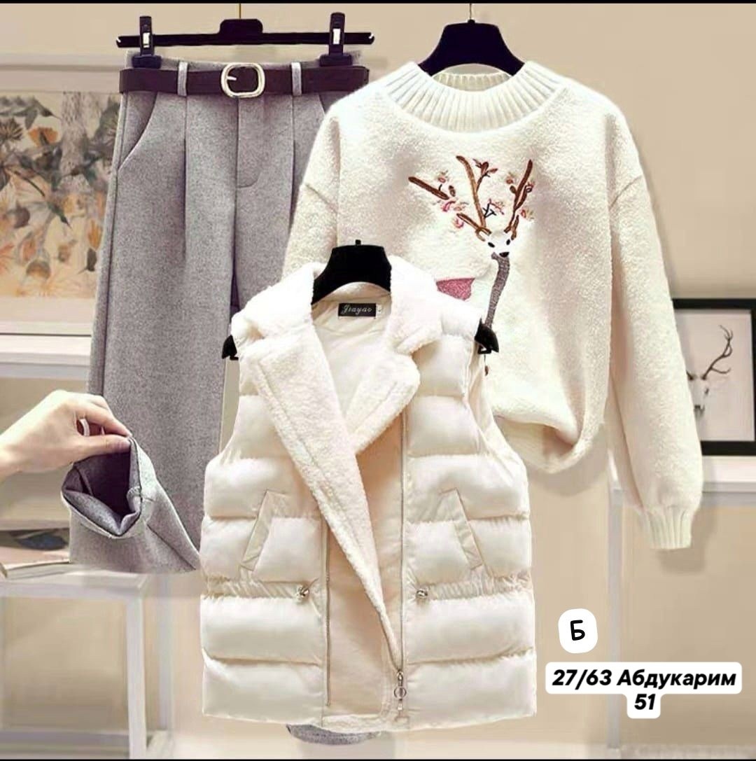 тройка костюм,костюм тройка кашемир,комплект одежды shuohang,,одежда комплект