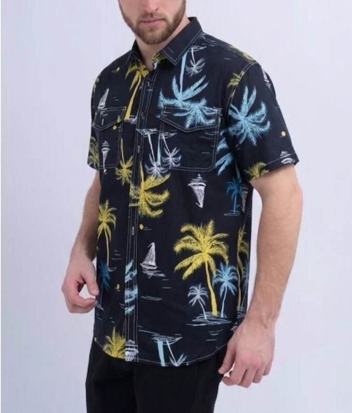гавайская рубашка мужская,гавайская рубашка,гавайская рубашка с коротким рукавом пляжная летняя alberto ricci,рубашки гавайки мужские,hawaiian shirt