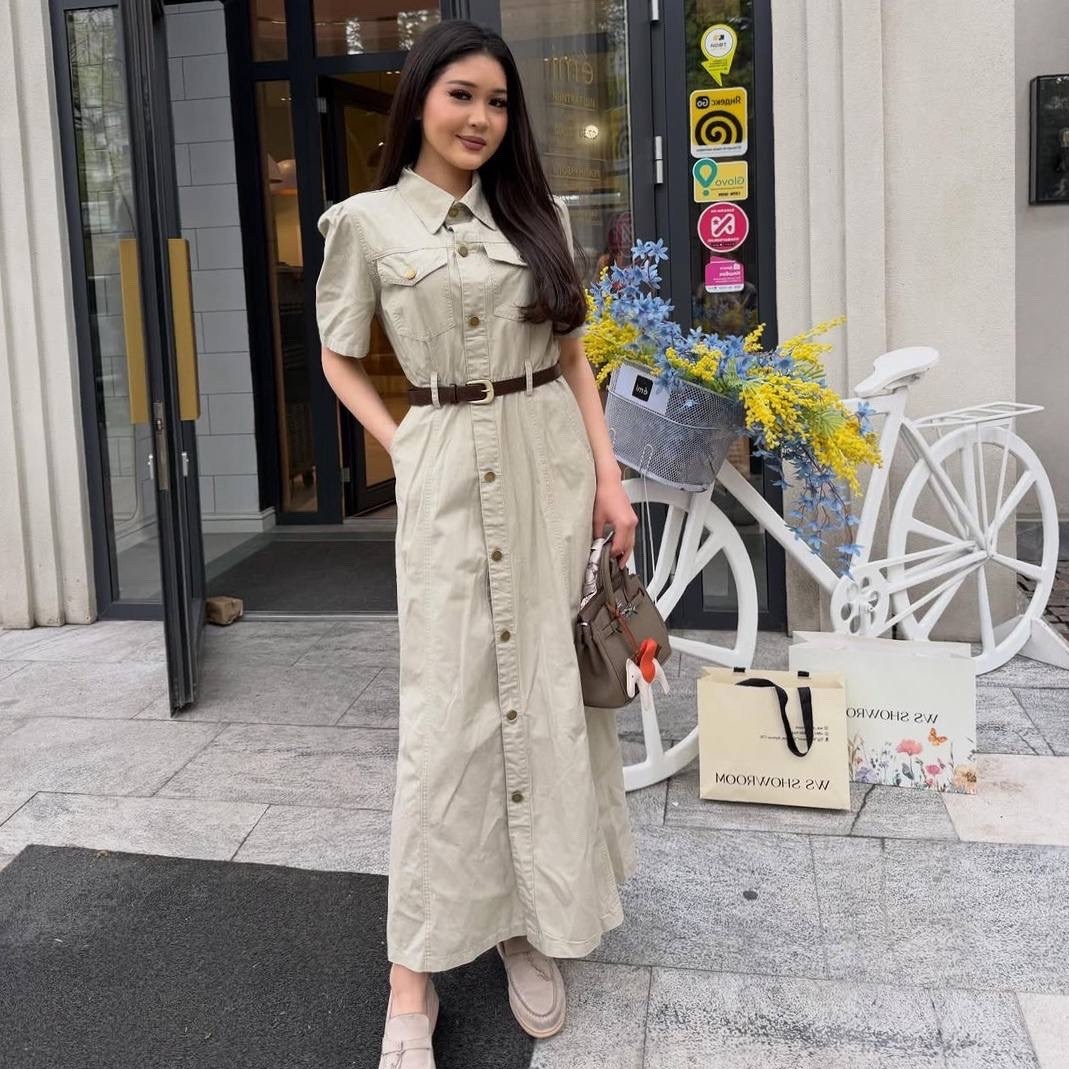 платье джинсовая,женское джинсовое платье,платье джинс,джинсовое платье 2025,платье рубашка джинсовое длинное офисное макси в пол aisha collection