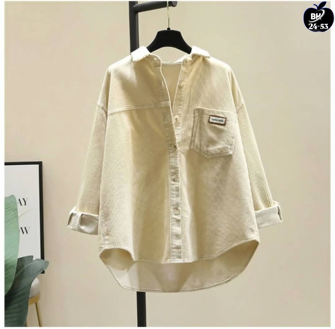 вельветовая рубашка свободного кроя,женская вельветовая рубашка с длинным рукавом,вельветовая рубашка,вельветовая женская рубашка,вельветовая рубашка с длинным рукавом