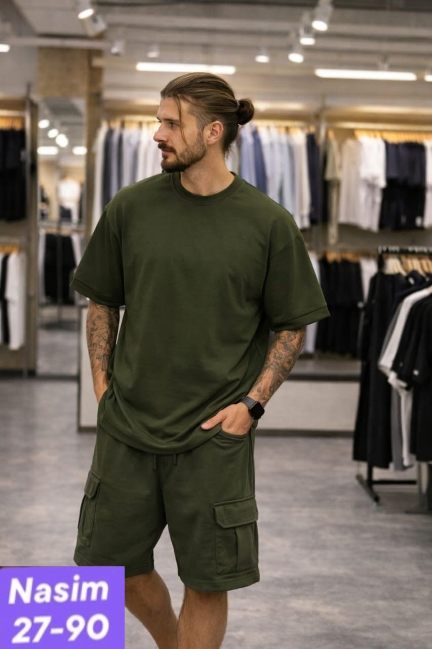 костюм мужской с шортами и футболкой летний,мужская мода,мужской костюм с шортами,мужской спортивный костюм с шортами,шорты мужские