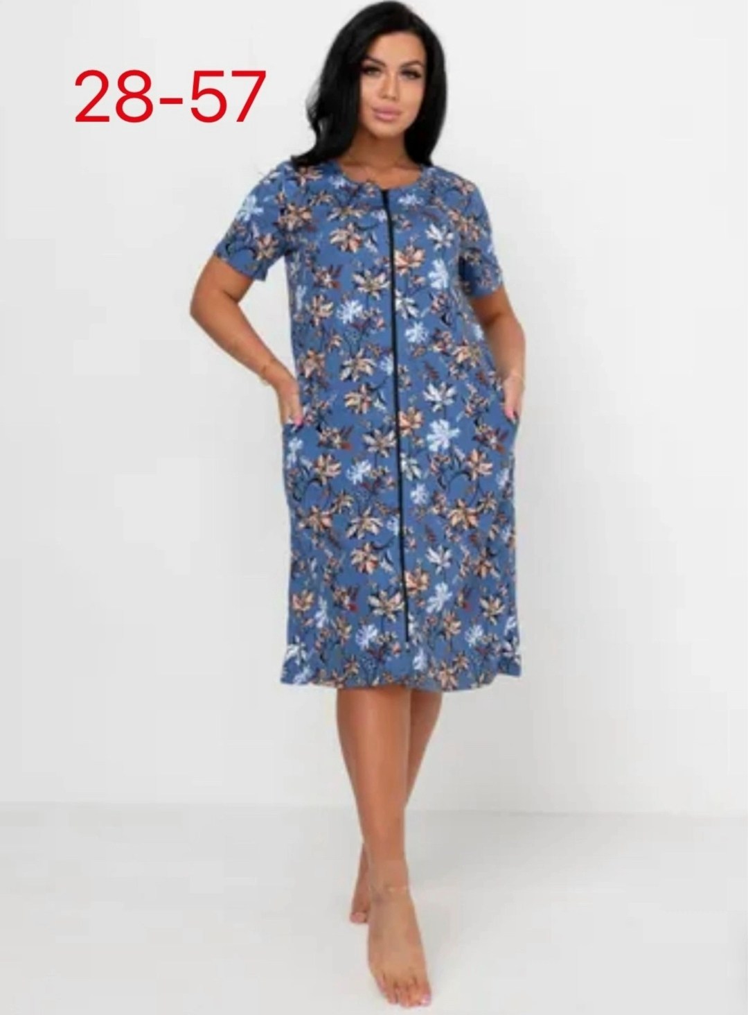 женские халаты,халат хб женский,халат женский домашний,халат хб,ночная сорочка mia-mella