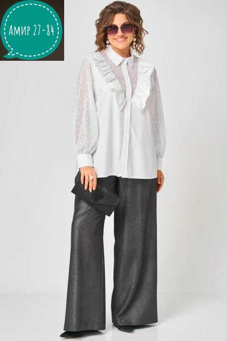 белая блуза,белая блузка,блуза eva grant,нарядная блуза,блуза женская