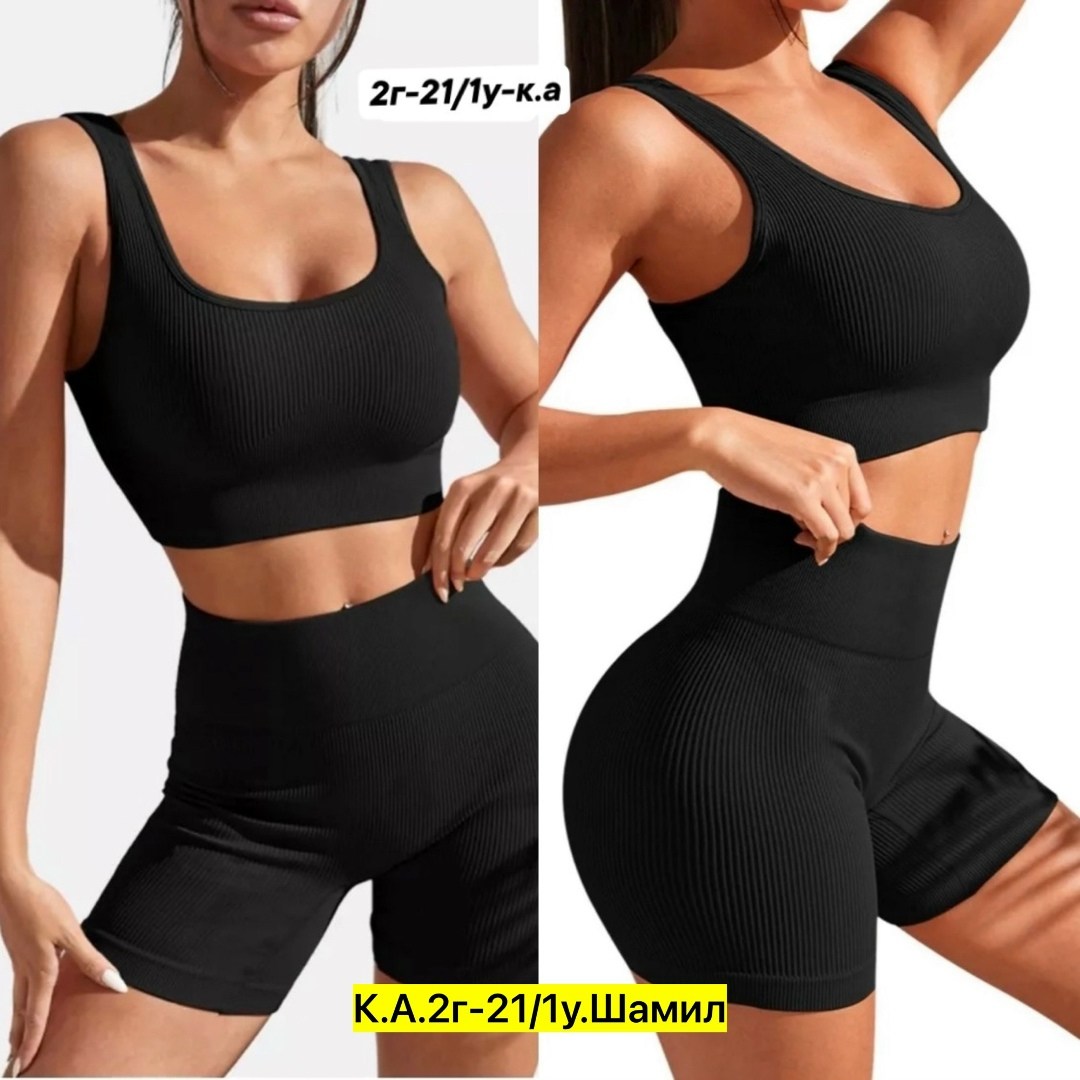 костюм топ и велосипедки,cпортивный костюм для фитнеса,костюм спортивный,спортивные костюмы женские,женские костюмы
